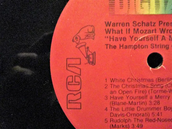 The Hampton String Quartet - What If Mozart Wrote "Have Yourself A Merry Little Christmas" (LP, Album) (NM or M-)