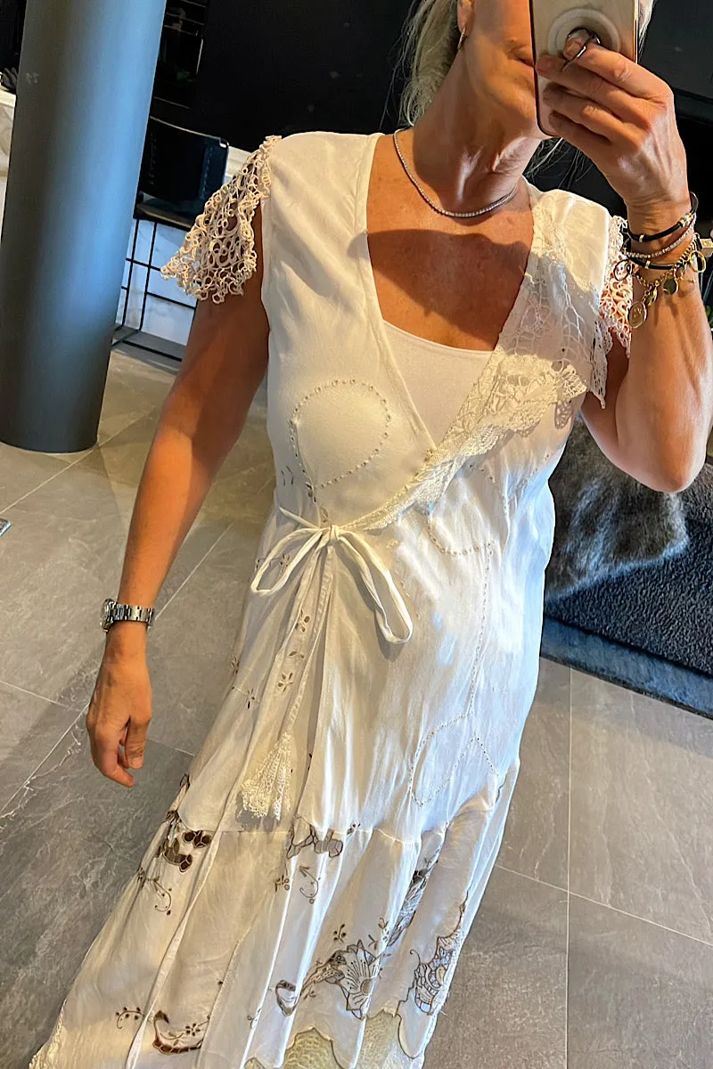 The Iris Wrap Dress