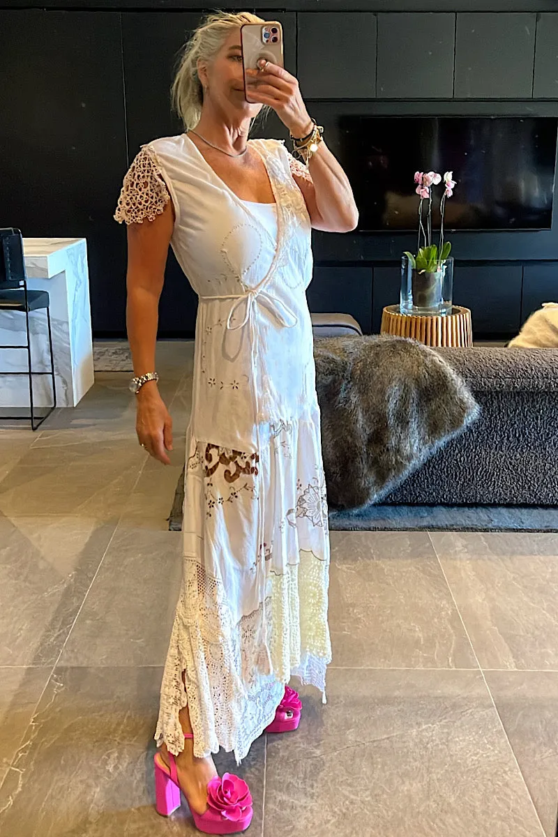 The Iris Wrap Dress
