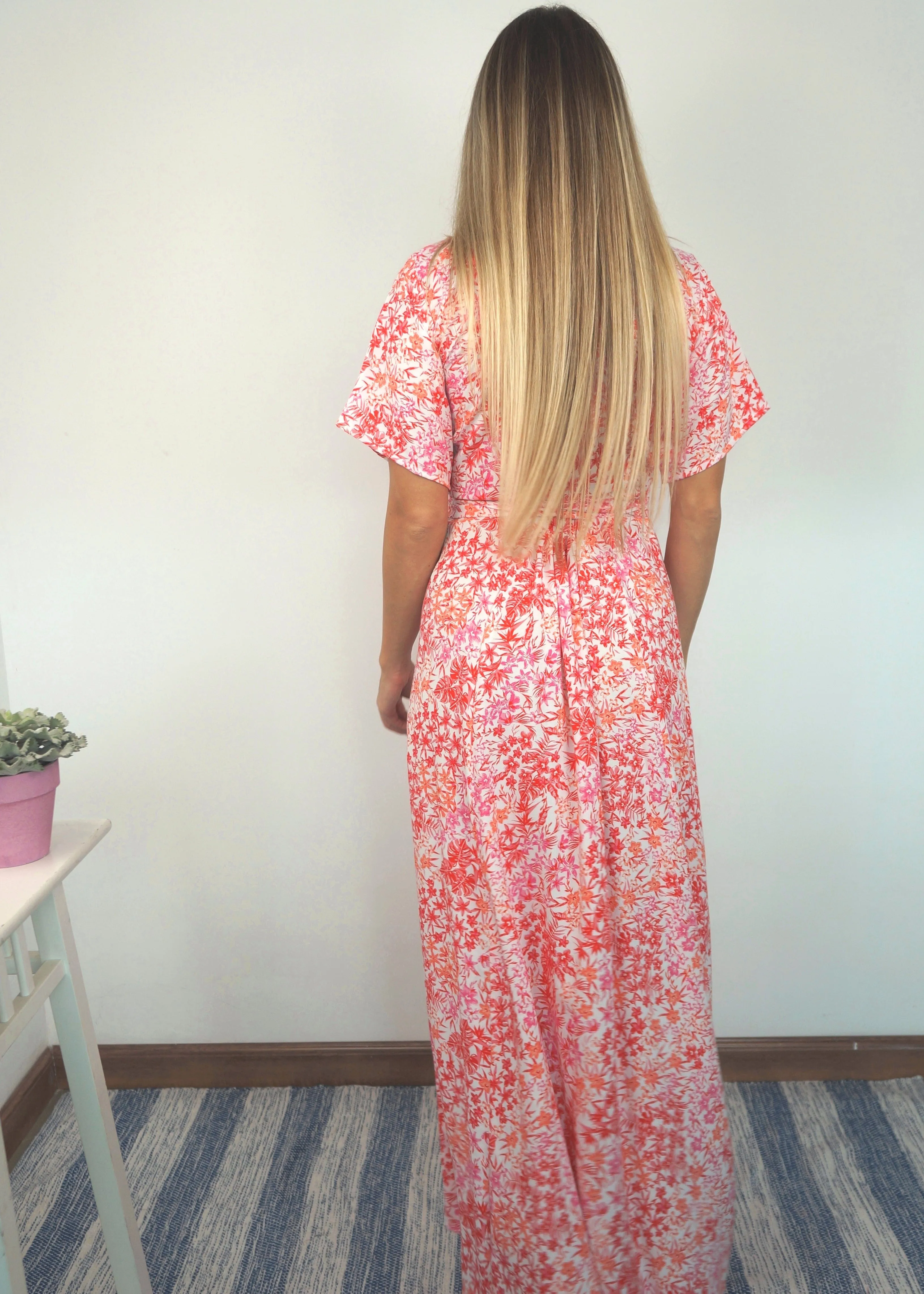 The Maxi Wrap Dress - Copa Cabana
