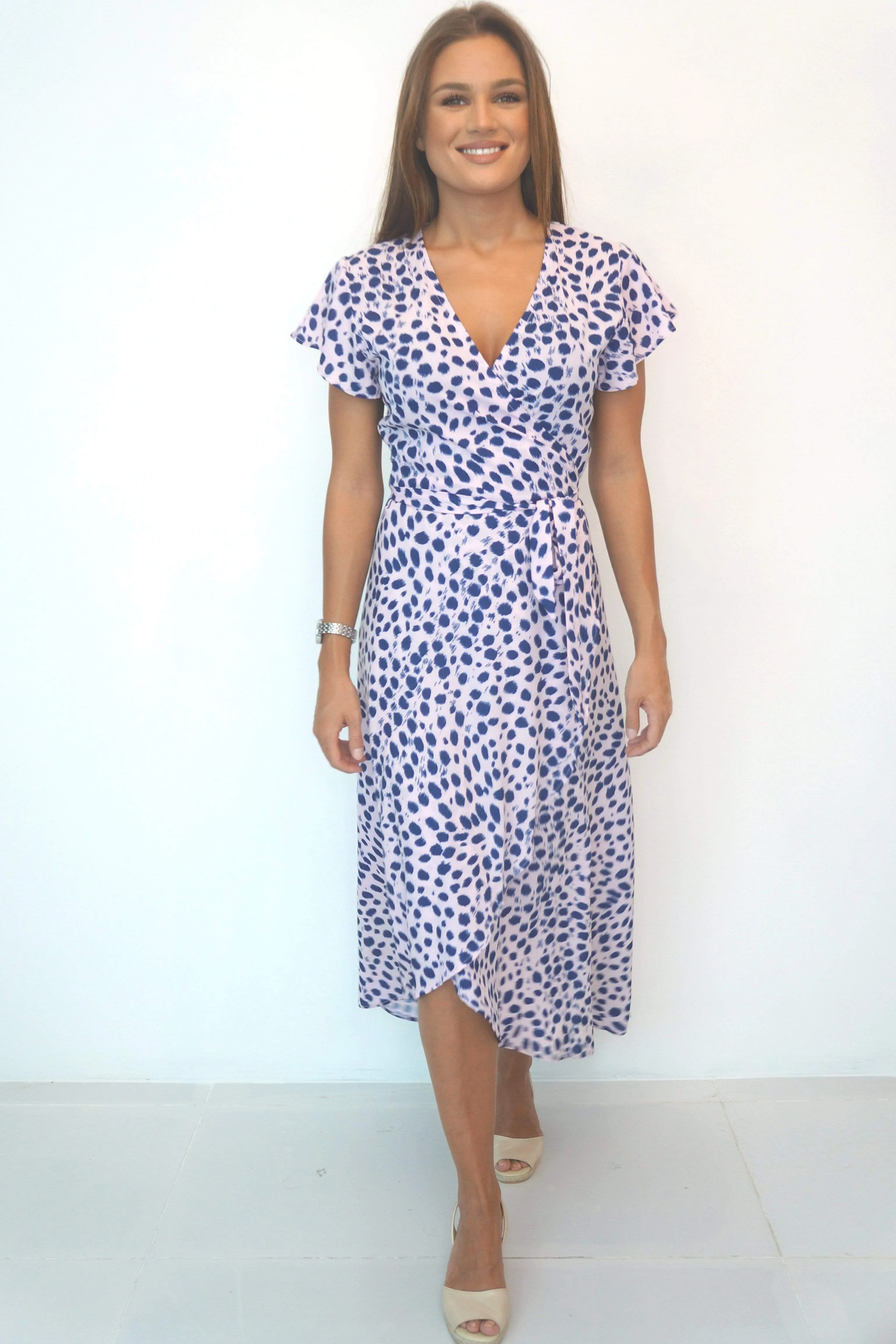 The Maxi Wrap Dress - Hamptons Weekend