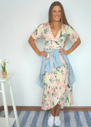 The Maxi Wrap Dress - Life’s a Peach