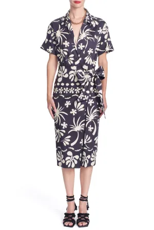 THE PEARSON DRESS - pressed flower