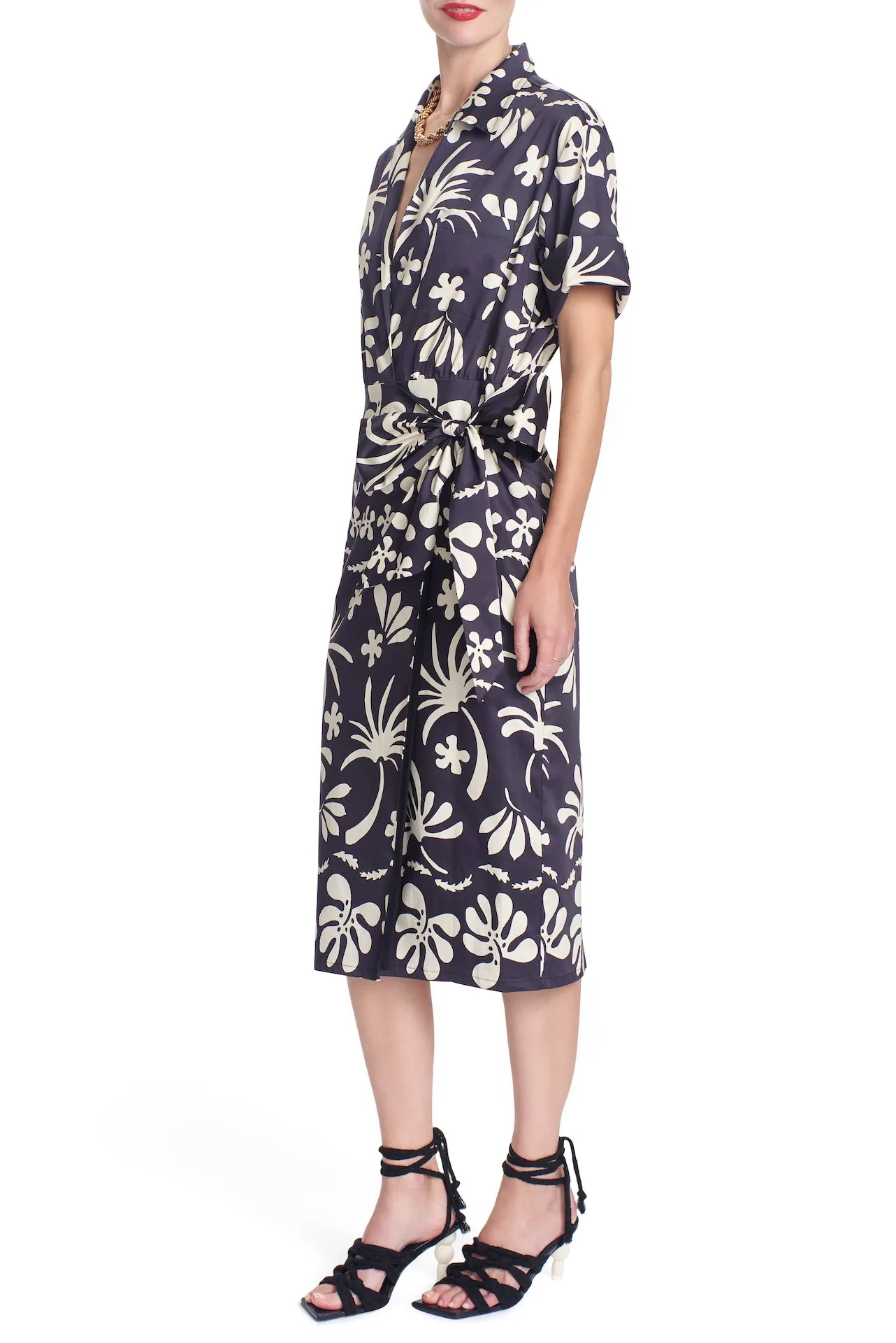THE PEARSON DRESS - pressed flower