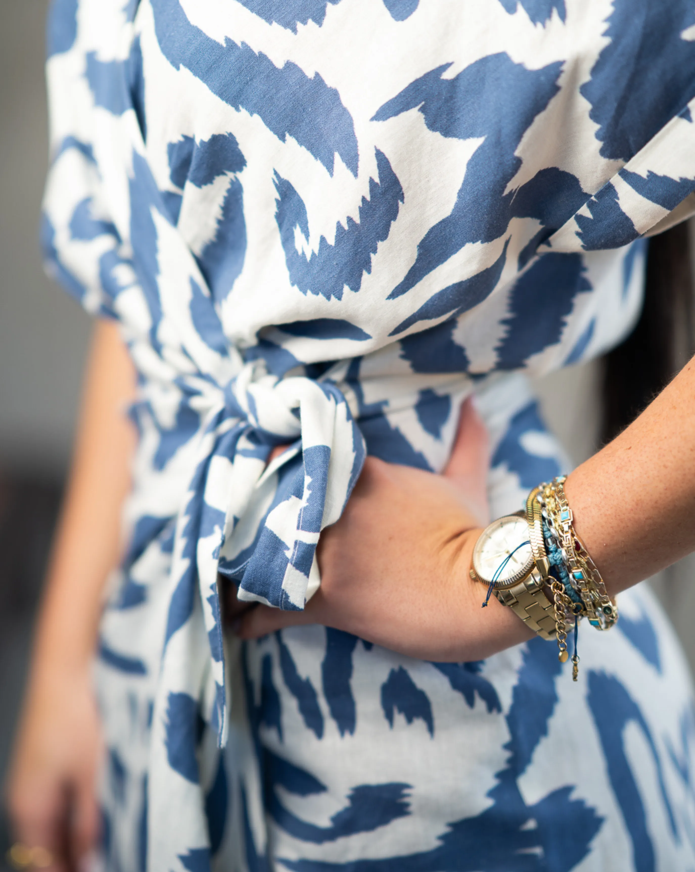 The Yvonne Dress | Blue