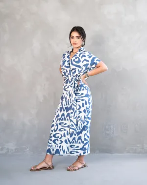 The Yvonne Dress | Blue