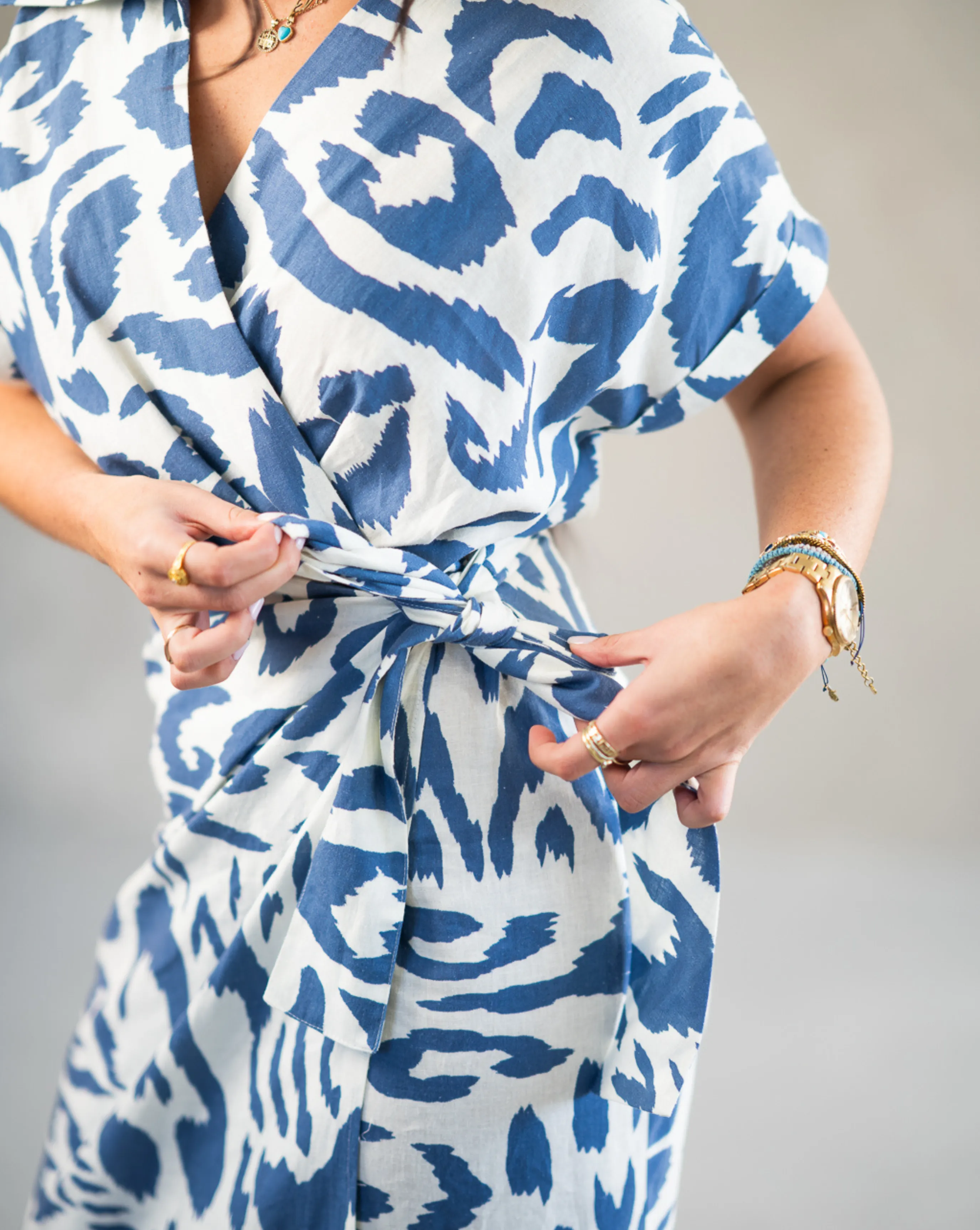 The Yvonne Dress | Blue