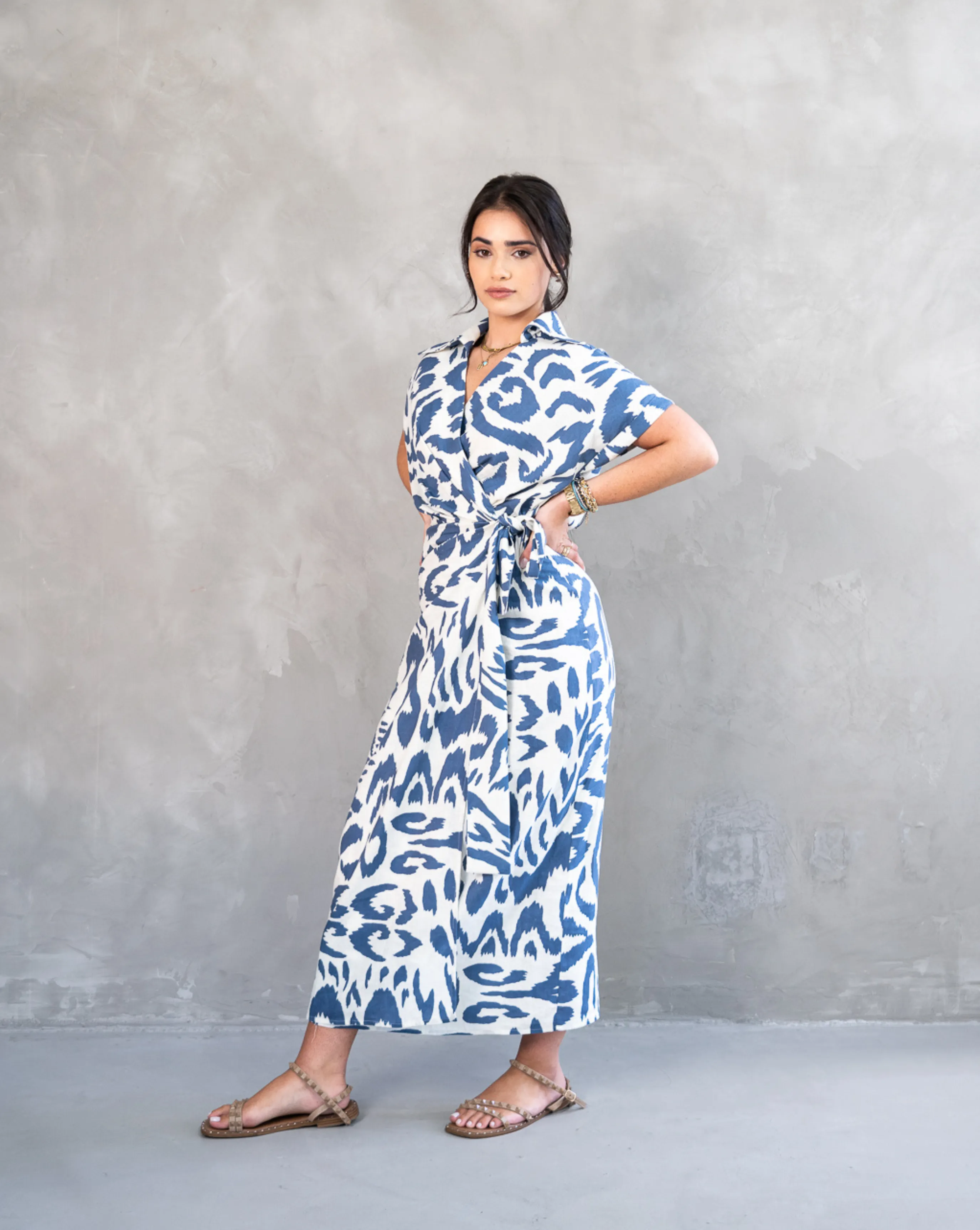 The Yvonne Dress | Blue