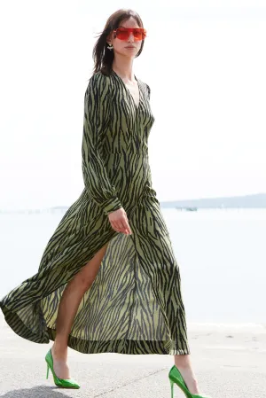 Tiger Wrap Dress