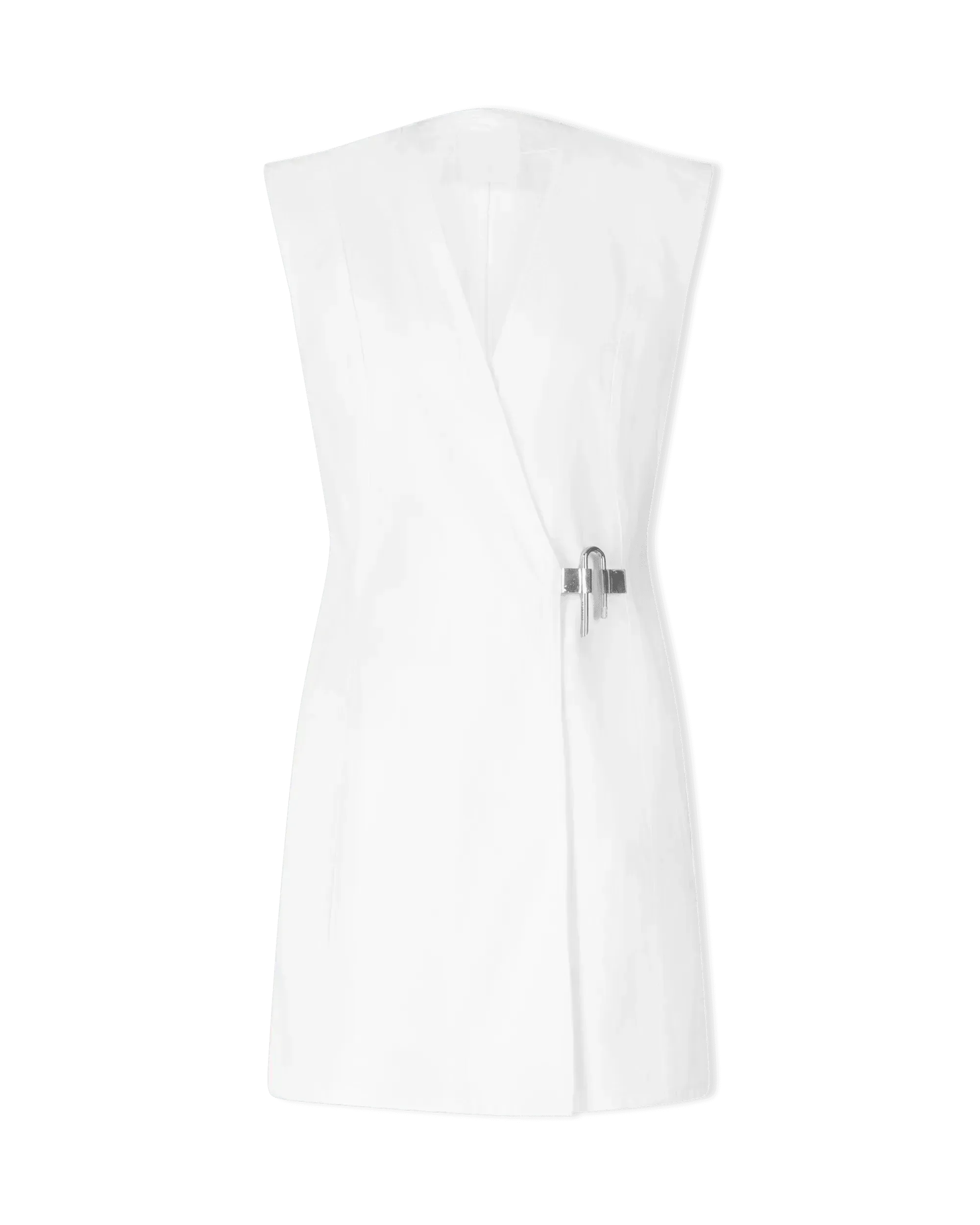 U-Lock Denim Wrap Dress