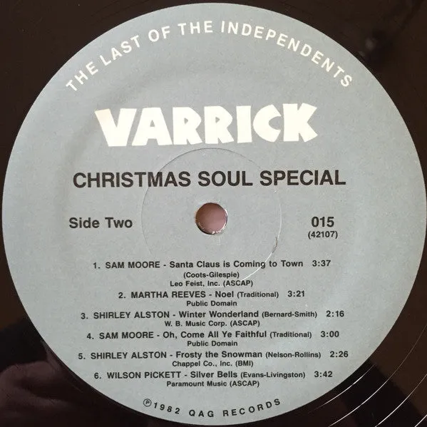 Various - Christmas Soul Special (LP, Comp) (VG )