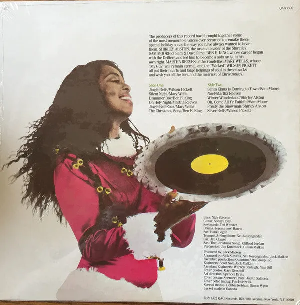 Various - Christmas Soul Special (LP, Comp) (VG )