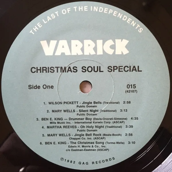 Various - Christmas Soul Special (LP, Comp) (VG )
