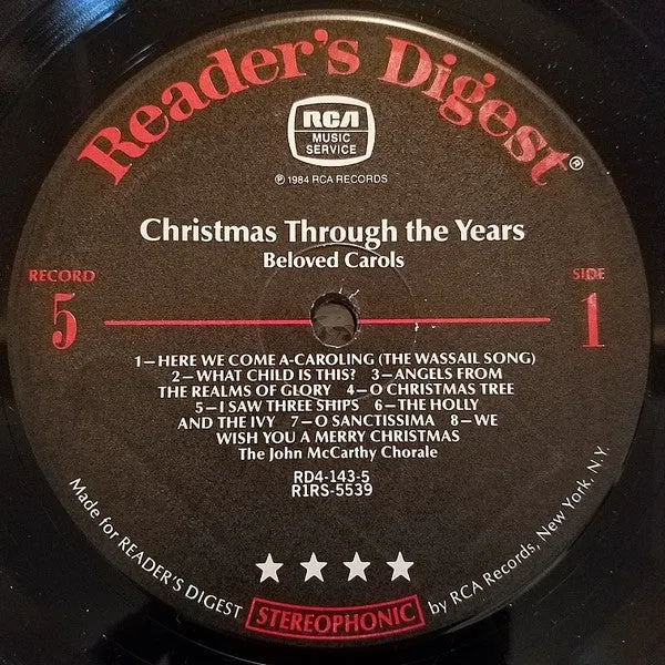 Various - Christmas Through The Years (5xLP, Comp   Box) (NM or M-)