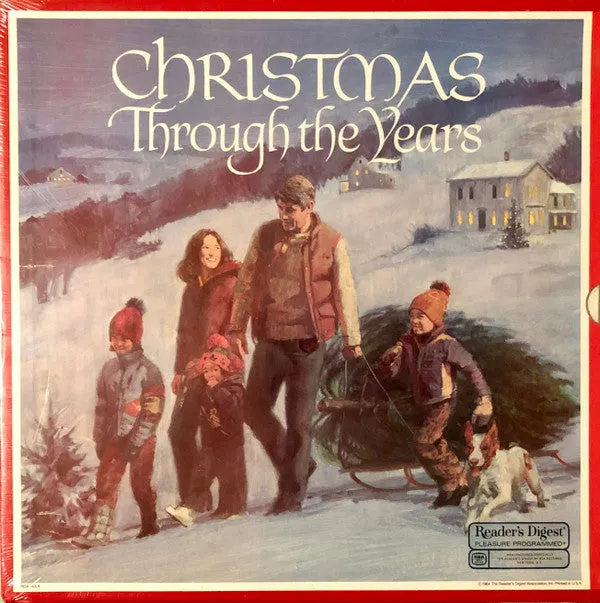 Various - Christmas Through The Years (5xLP, Comp   Box) (NM or M-)