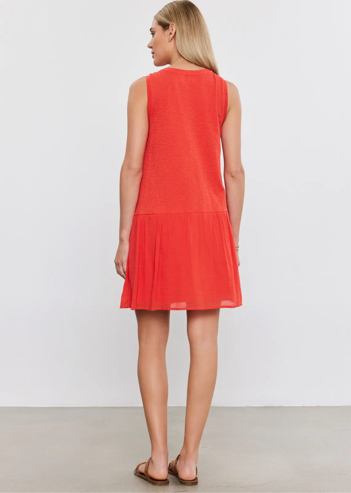 Velvet Mina Cotton Slub Dress