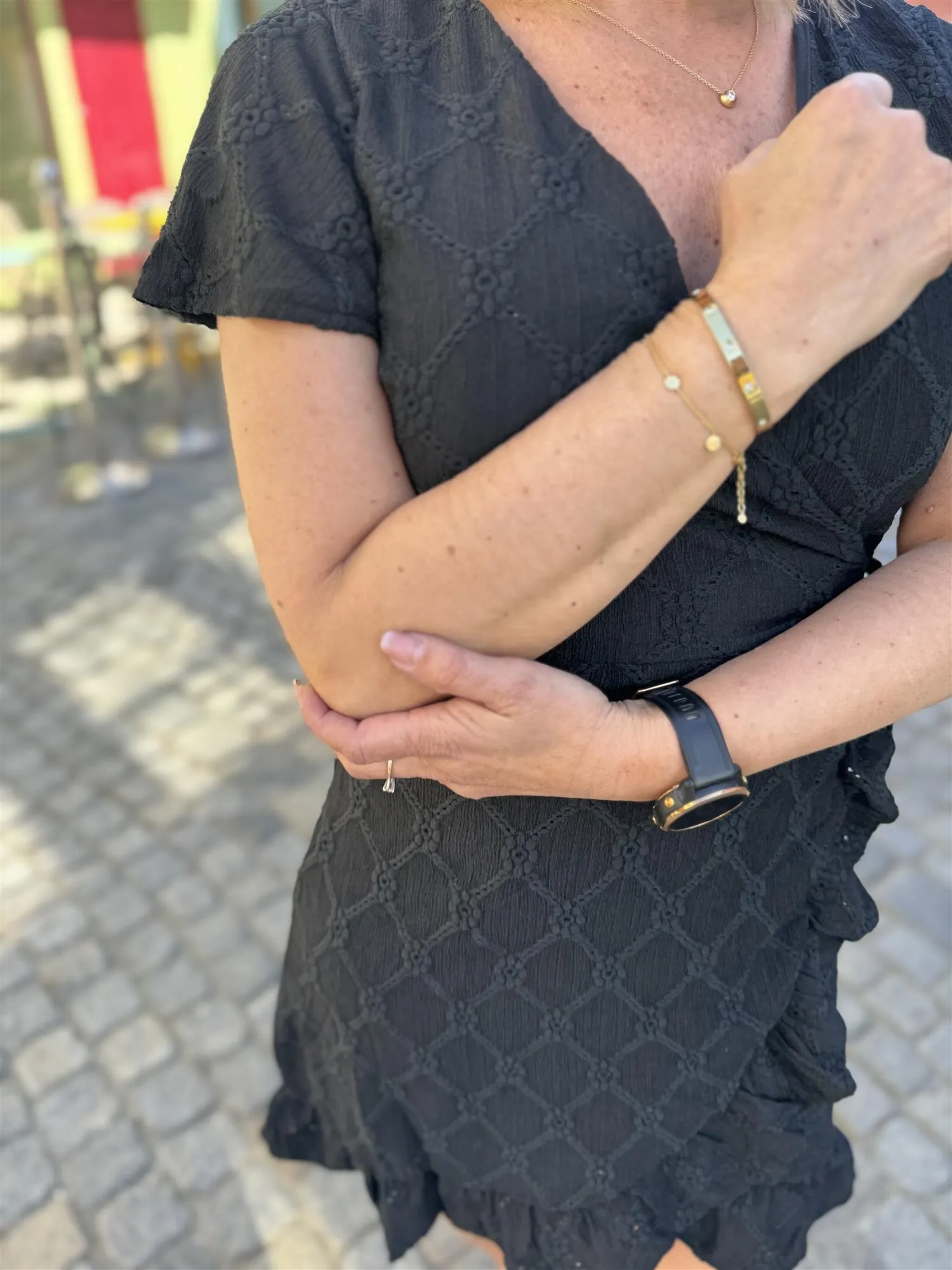 VIDELEA WRAP DRESS Sort
