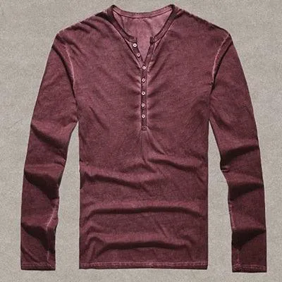 Vintage Henry Long Sleeve Shirt