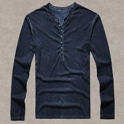 Vintage Henry Long Sleeve Shirt