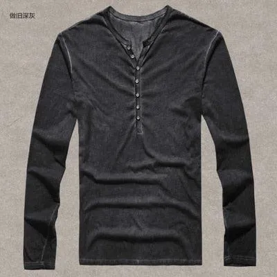 Vintage Henry Long Sleeve Shirt