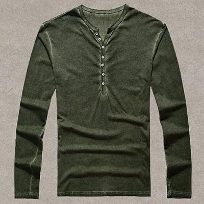 Vintage Henry Long Sleeve Shirt