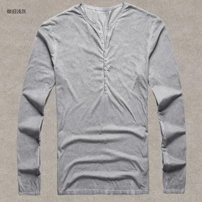 Vintage Henry Long Sleeve Shirt