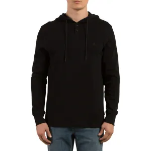 Volcom Murphy Hooded Thermal Shirt - Black