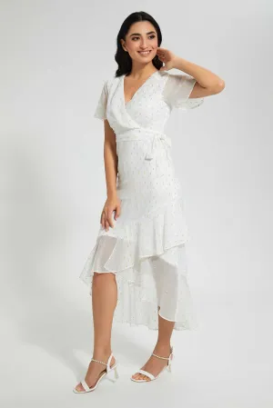 White Wrap Dress