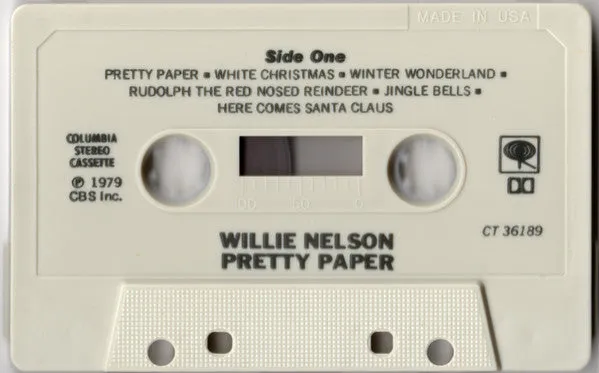 Willie Nelson - Pretty Paper (Cass, Album) (VG)