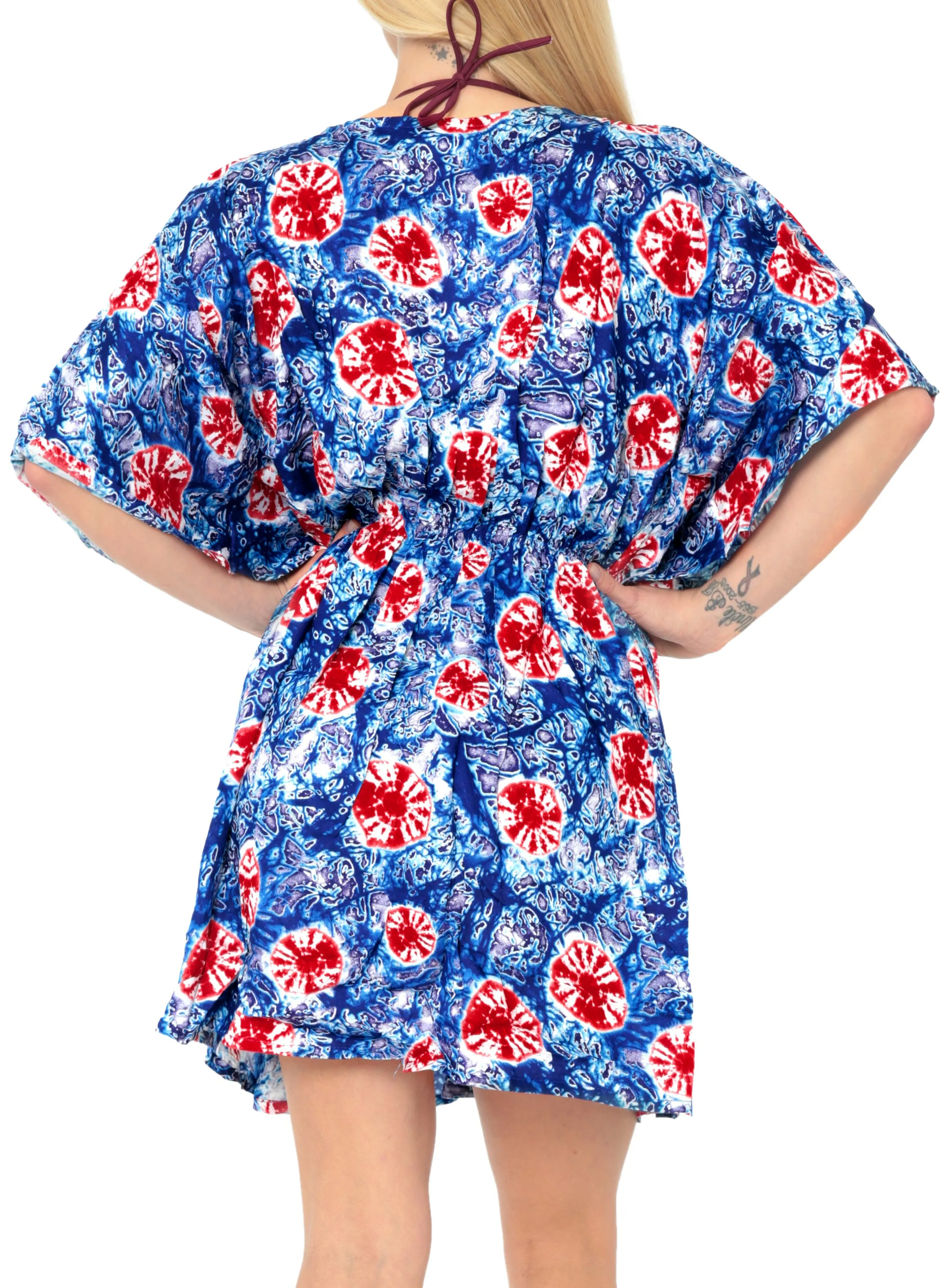 Women's Beach Swimwear Swimsuit Bikini Cover up Summer Casual Blouse TOP