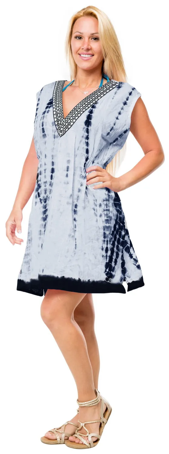 Wrap Cover up Top Tunic Swimwear Dresses Pool Party Bathing Resort Wear Black