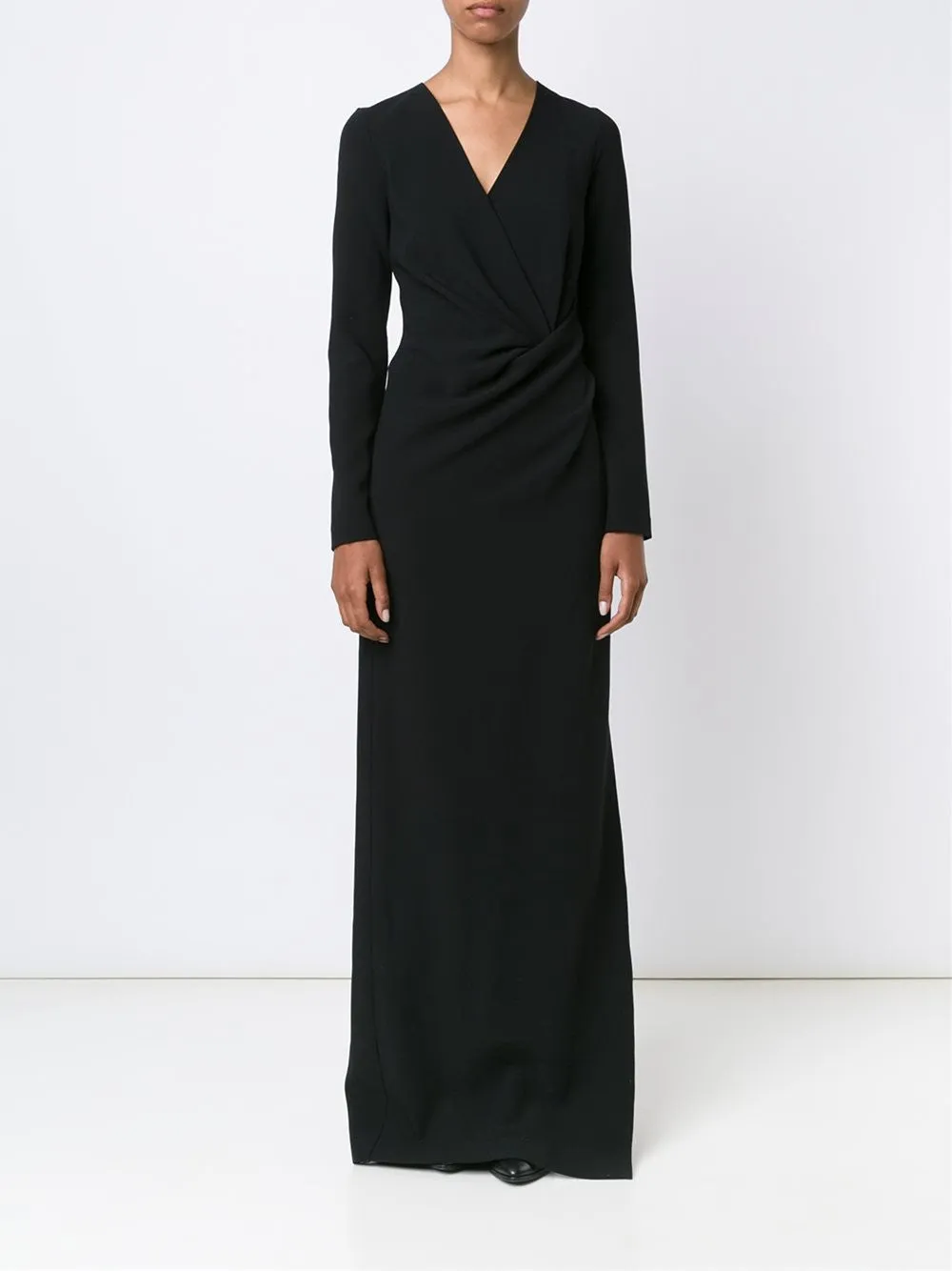 Wrap detail maxi dress