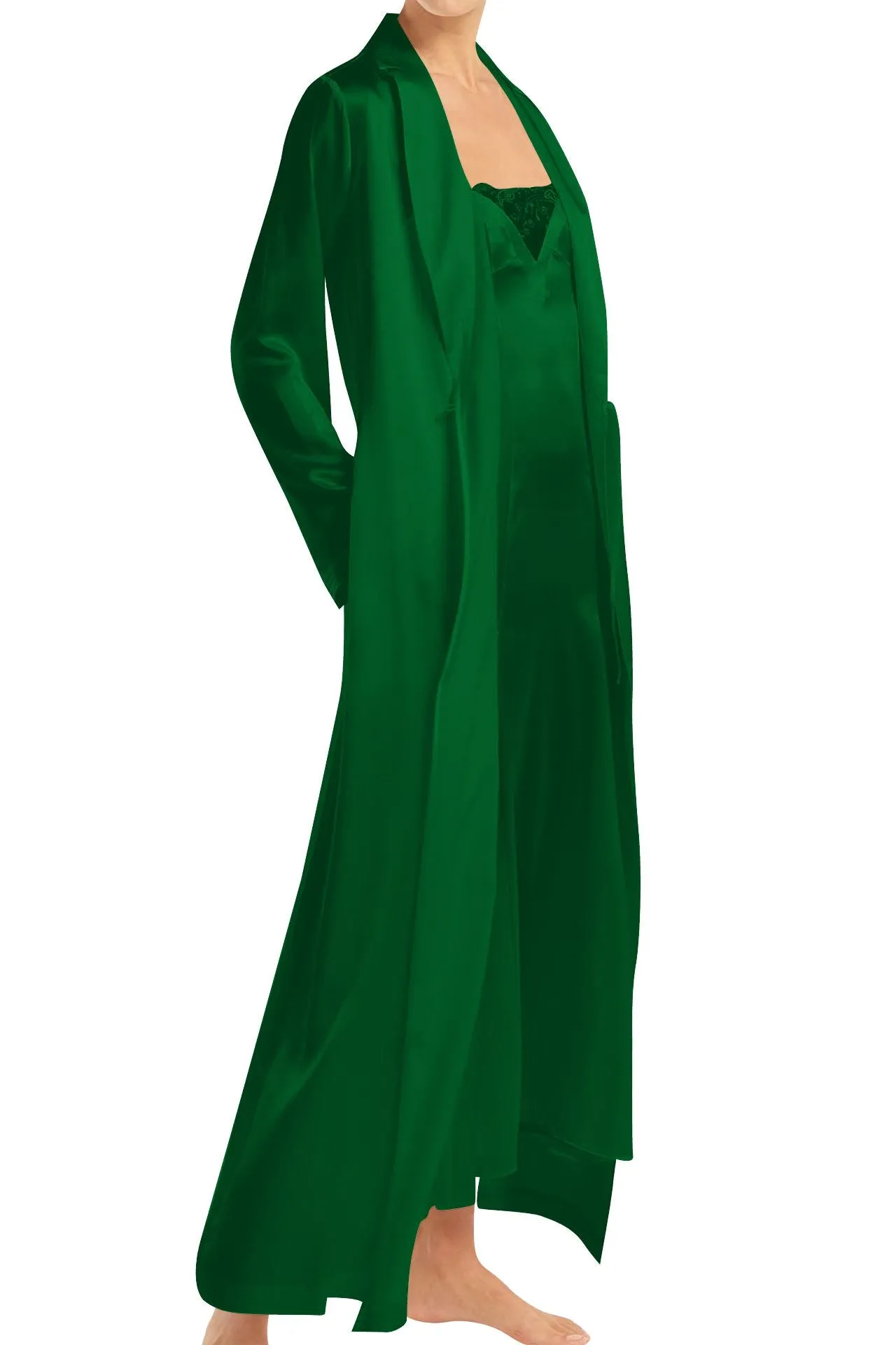 Wrap Dress Emerald Green