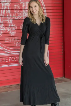 Wrap Maxi Dress