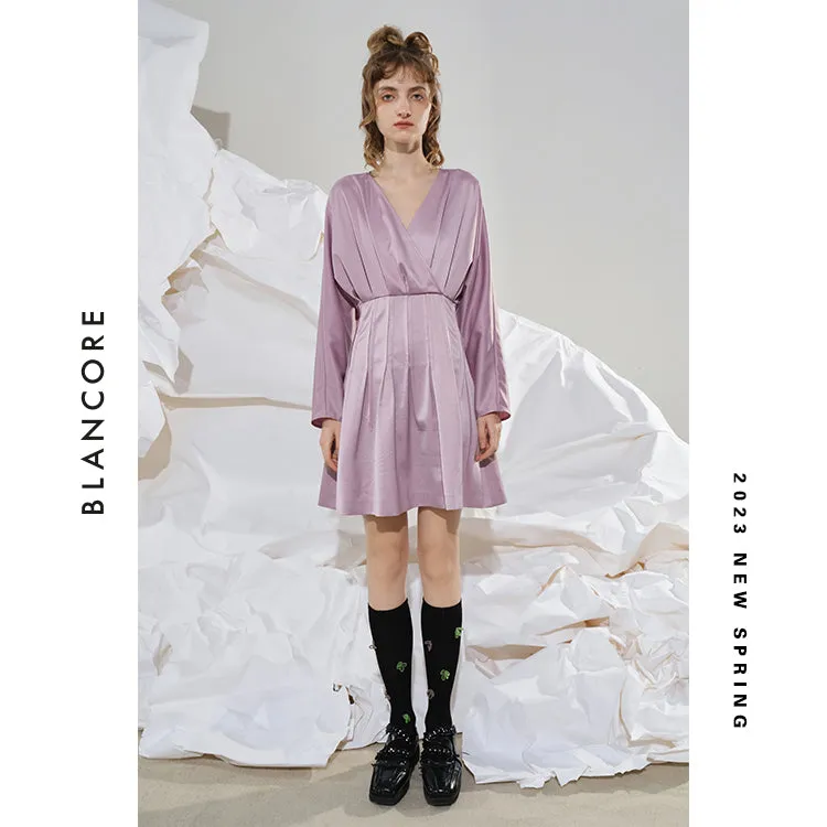 Wrap Ruched Dress