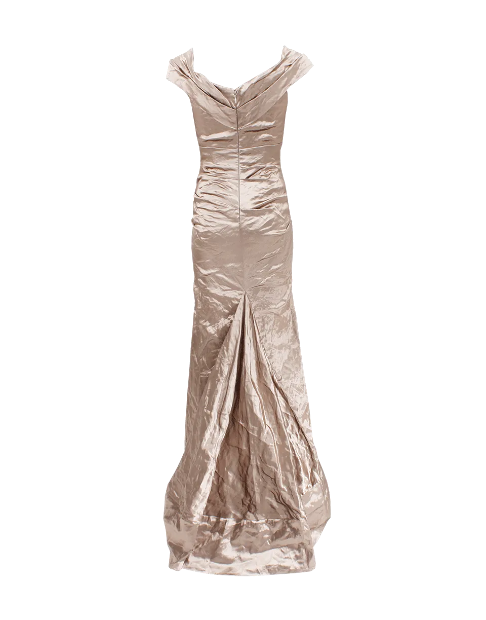 Wrap Top Gown