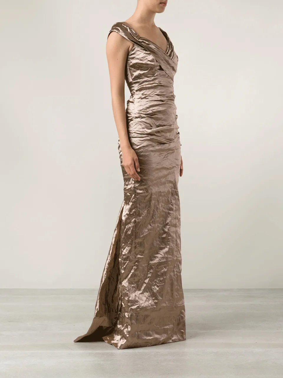 Wrap Top Gown