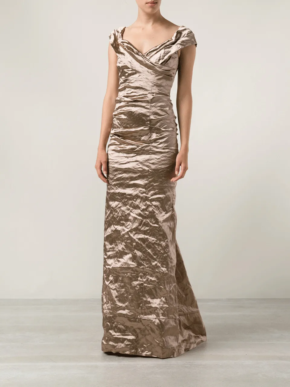 Wrap Top Gown