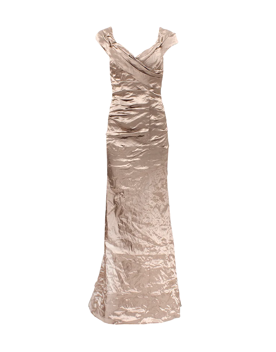 Wrap Top Gown
