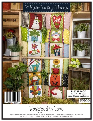 Wrapped in Love Pillow Wrap Pattern & Precut Pack