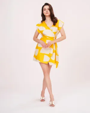 Wrapping Around Sunshine Dress