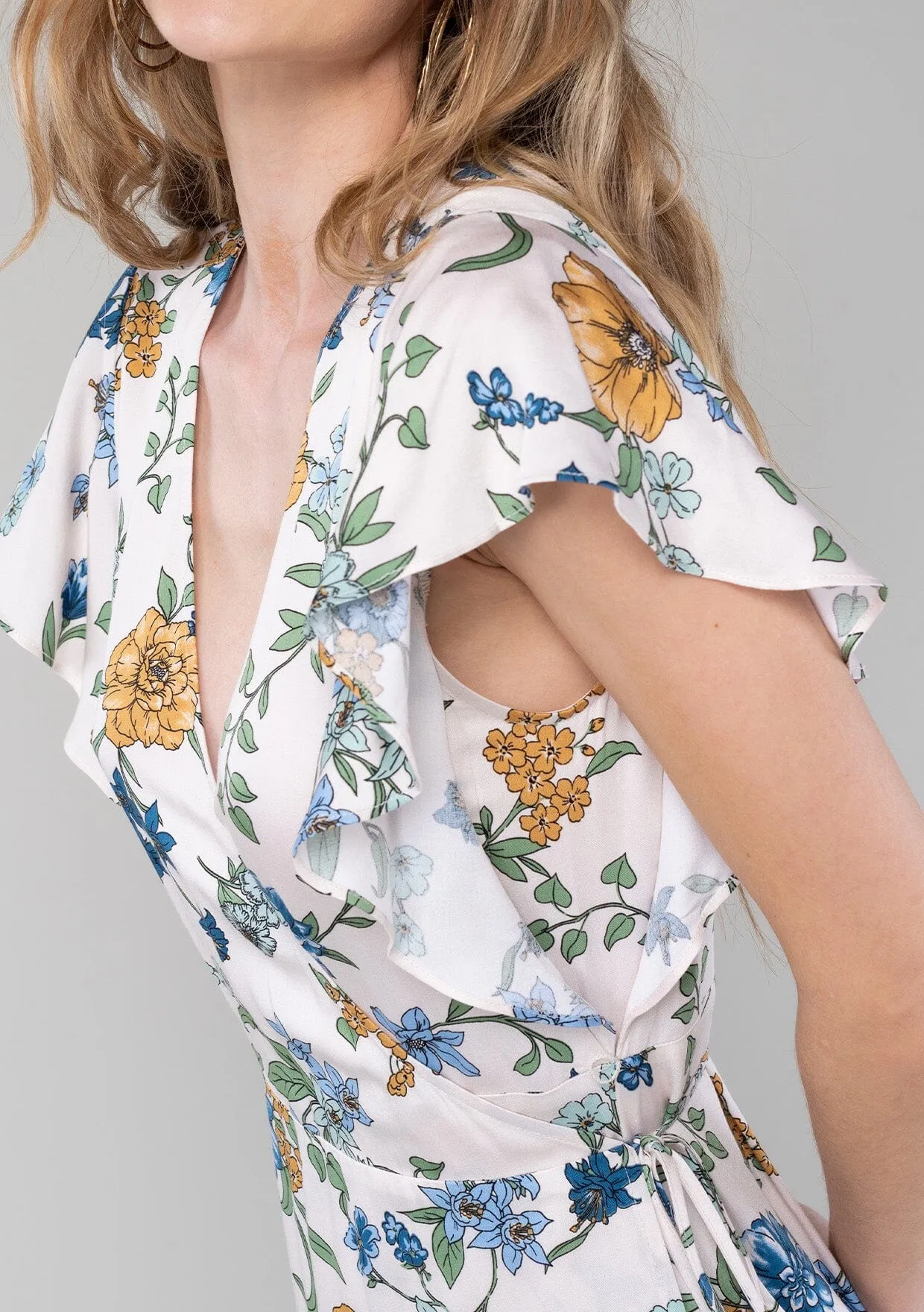 Yazmine Maxi Wrap Dress