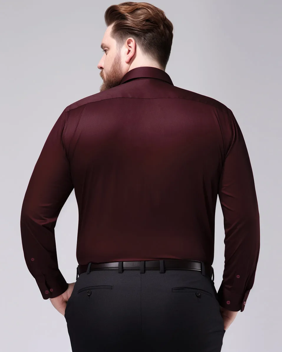 ZEROYAA Button Down Shirts Long Sleeve Wrinkle-Resistant Slim Fit Mens Dress Shirt